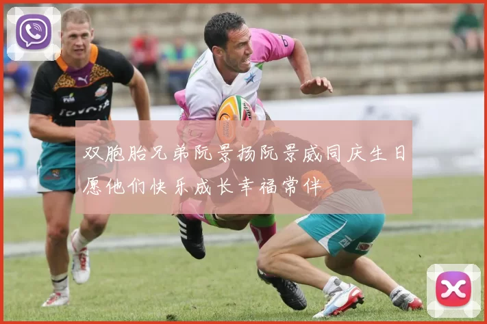 双胞胎兄弟阮景扬阮景威同庆生日愿他们快乐成长幸福常伴