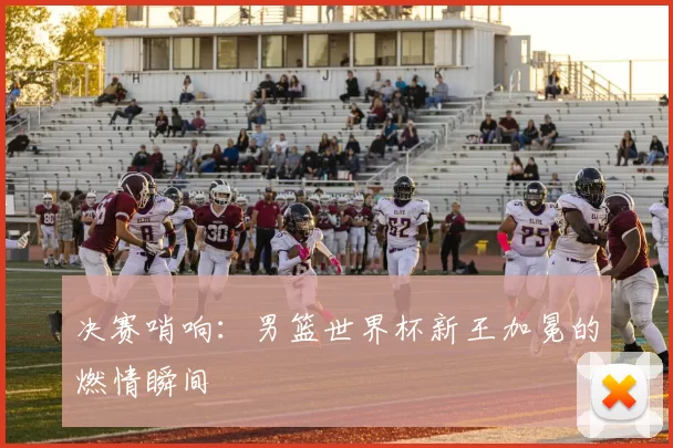 决赛哨响：男篮世界杯新王加冕的燃情瞬间