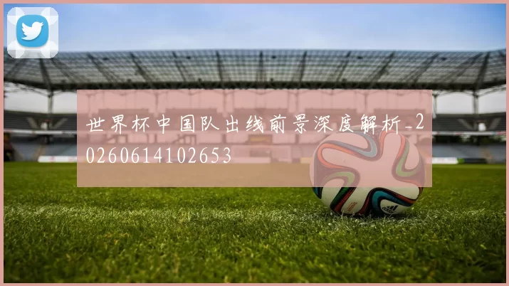 世界杯中国队出线前景深度解析_20260614102653