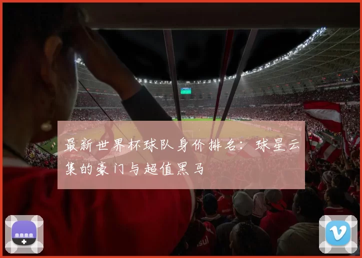 最新世界杯球队身价排名:球星云集的豪门与超值黑马