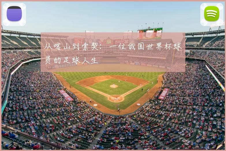 从喀山到索契：一位俄国世界杯球员的足球人生