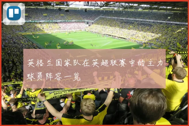 英格兰国家队在英超联赛中的主力球员阵容一览